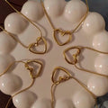 Amora Heart Pendant ♡ | Minimalist Luxury Necklace for Everyday Elegance